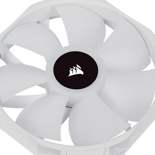 Corsair iCUE SP120 RGB Elite White Cabinet Fan (Single Pack)